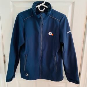 Helly Hansen Jacket Womens size Small Navy Manchester 2.0 Softshell Rain Sailing